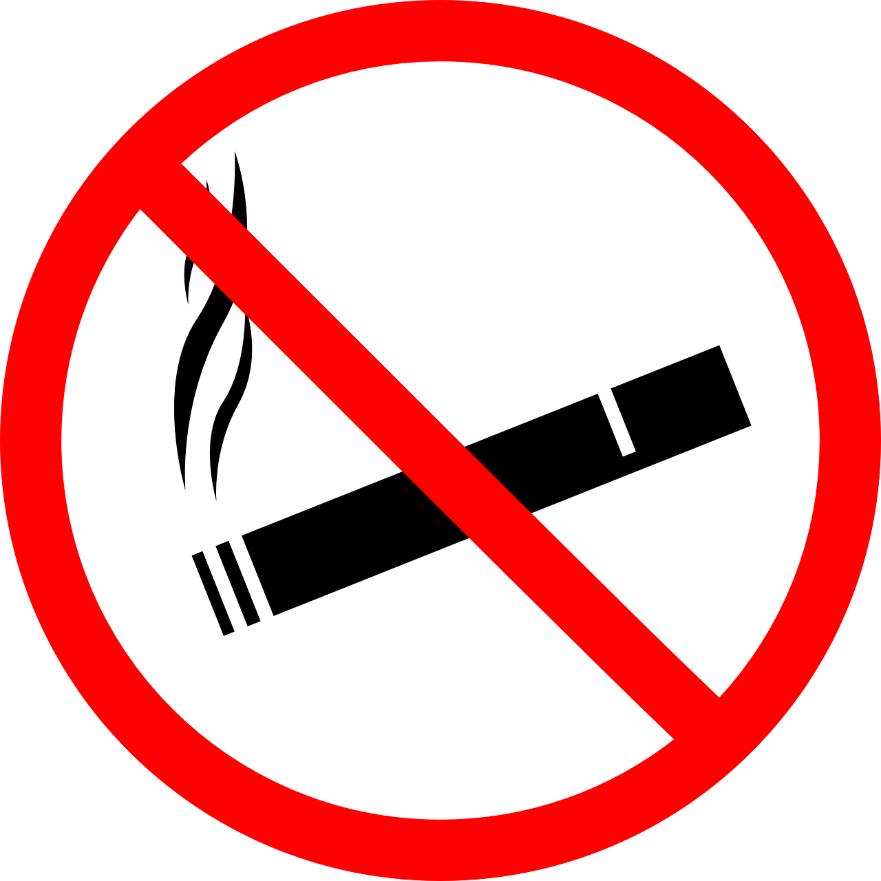 No smoking PNG image with transparent background.