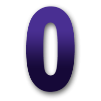 number 0 PNG, zero PNG