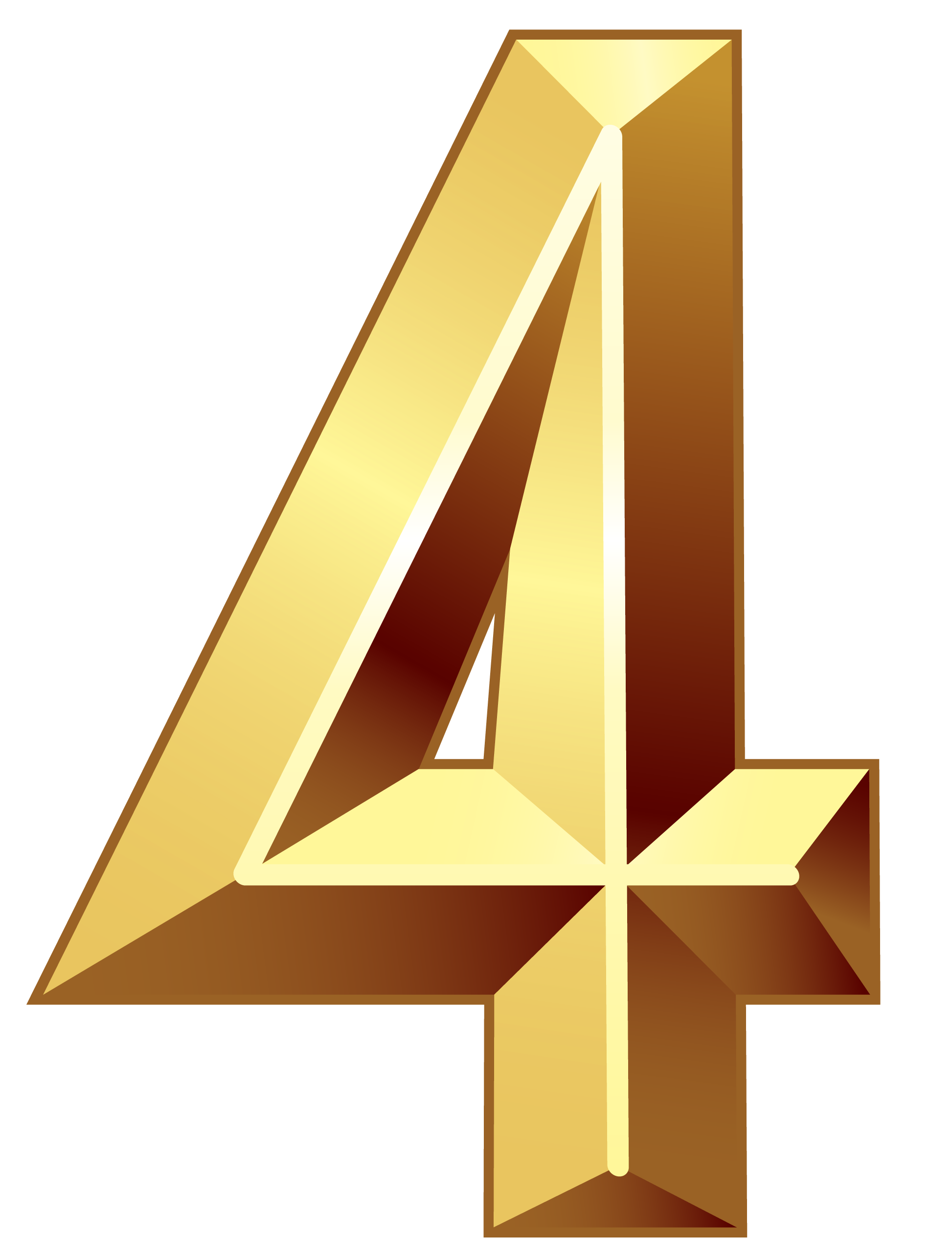 Number 4 PNG
