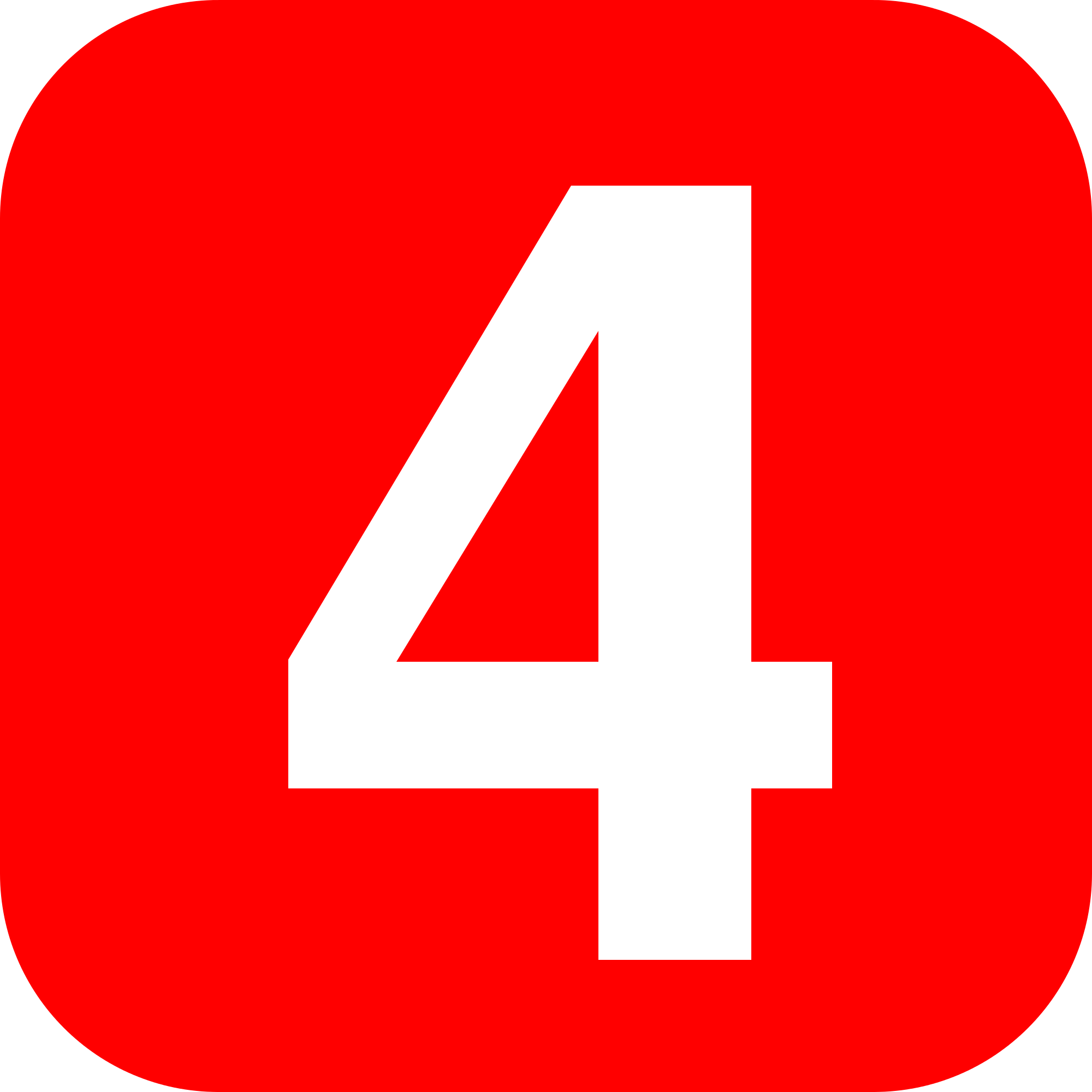 Number 4 PNG Number 4 PNG