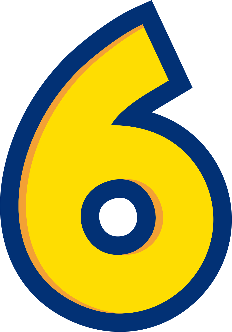 Number 6 PNG
