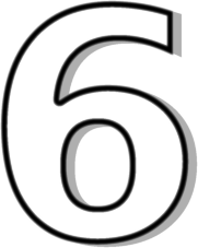 Number 6 PNG