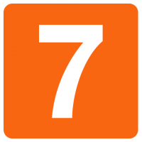 Número 7 PNG