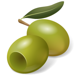 Green olives PNG