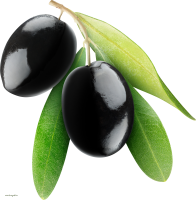 Черные оливки PNG