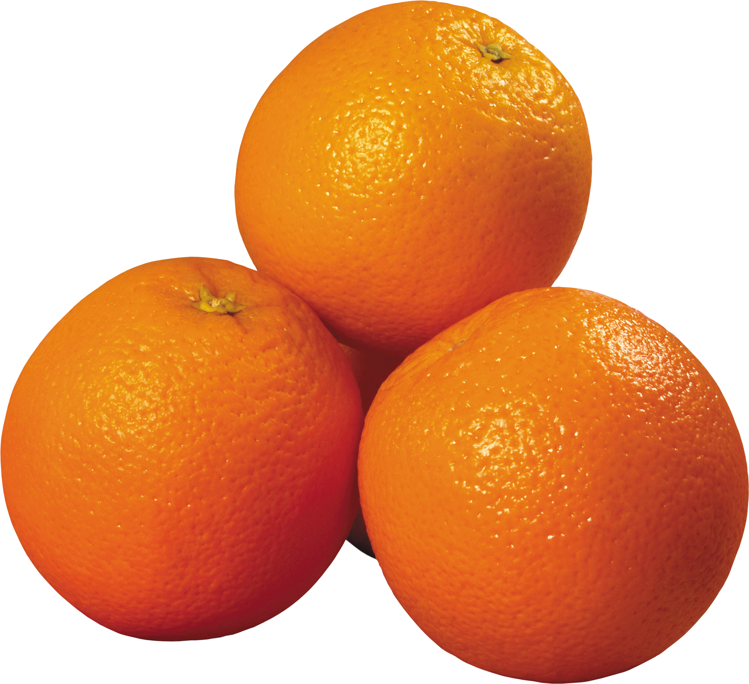 three oranges PNG image