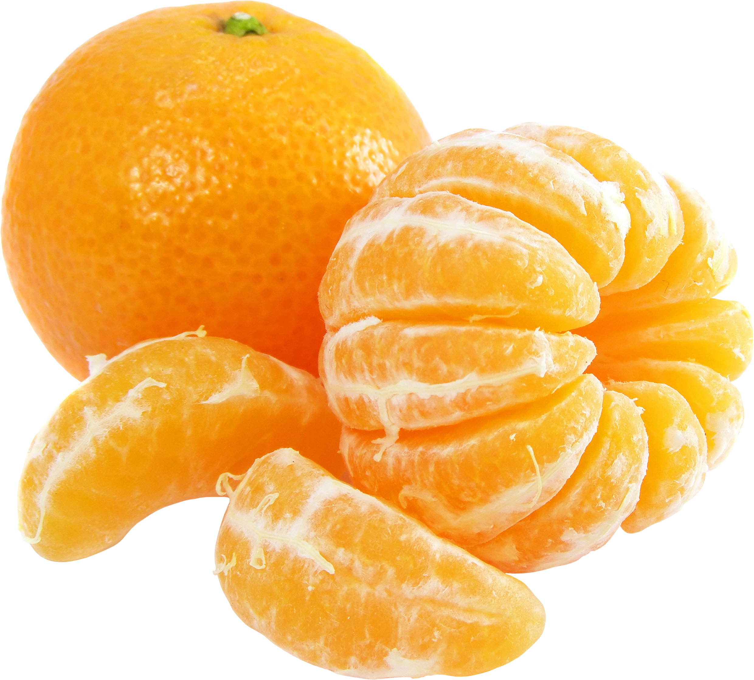 Oranges ready to eat PNG image
