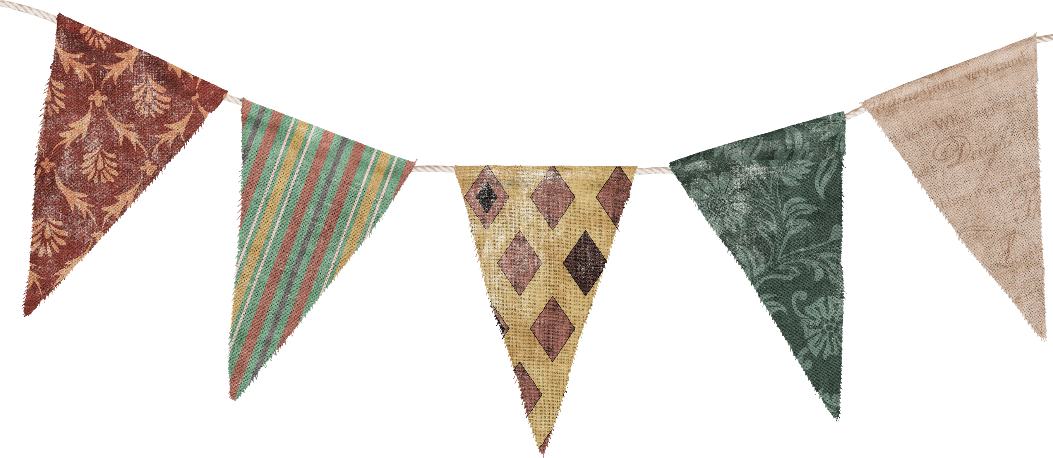 Party flags PNG