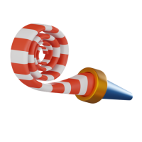 Party horn PNG