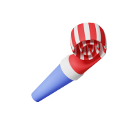 Party horn PNG