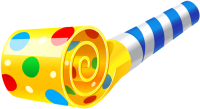 Party horn PNG