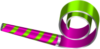 Party horn PNG