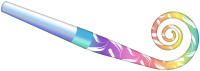 Party horn PNG