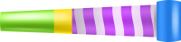 Party horn PNG