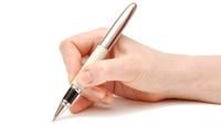Ручка в руке PNG фото