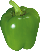 Green pepper PNG image