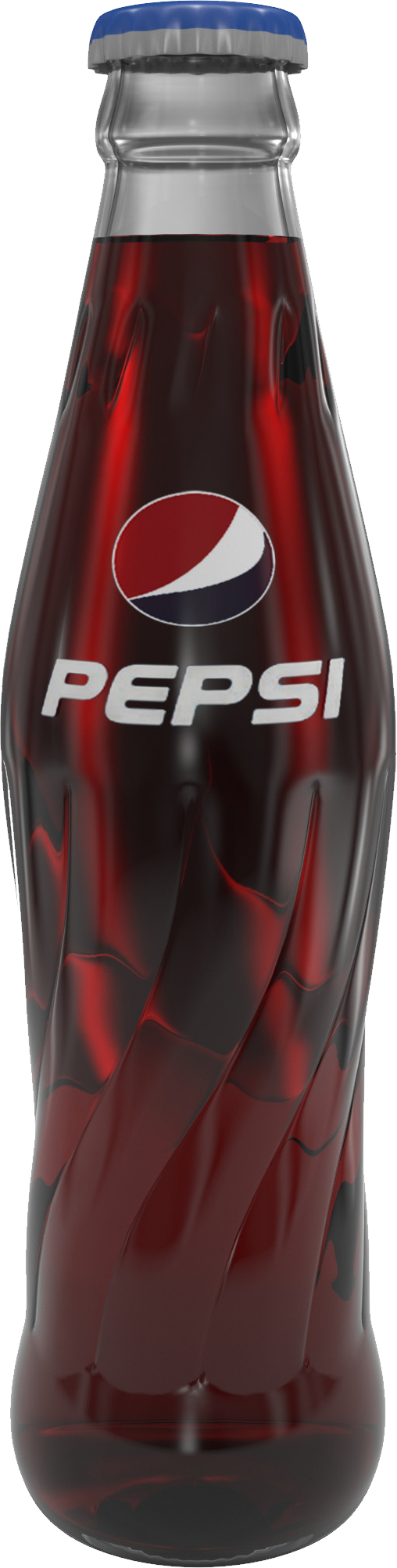 Pepsi bottle PNG image