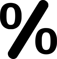 icon percent PNG