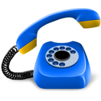 red phone png image