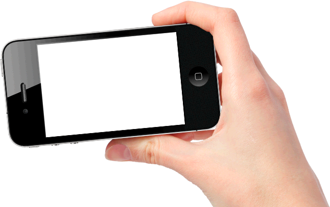 Phone In Hand Png