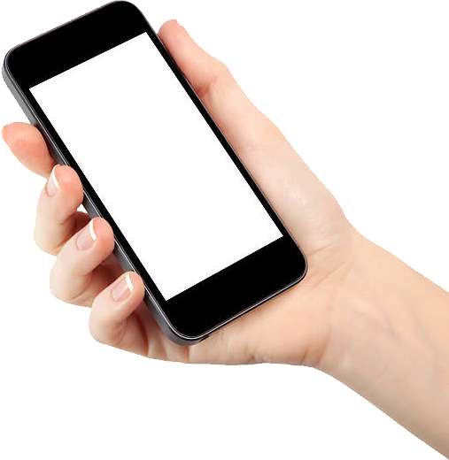 Phone In Hand Png