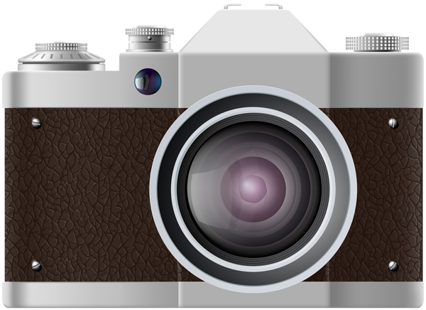 Photo camera PNG transparent image download, size: 600x436px