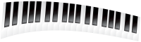 Piano keys PNG