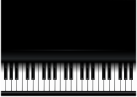 Piano keys PNG