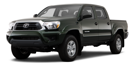 Pickup Toyota truck PNG transparent image download, size: 515x250px