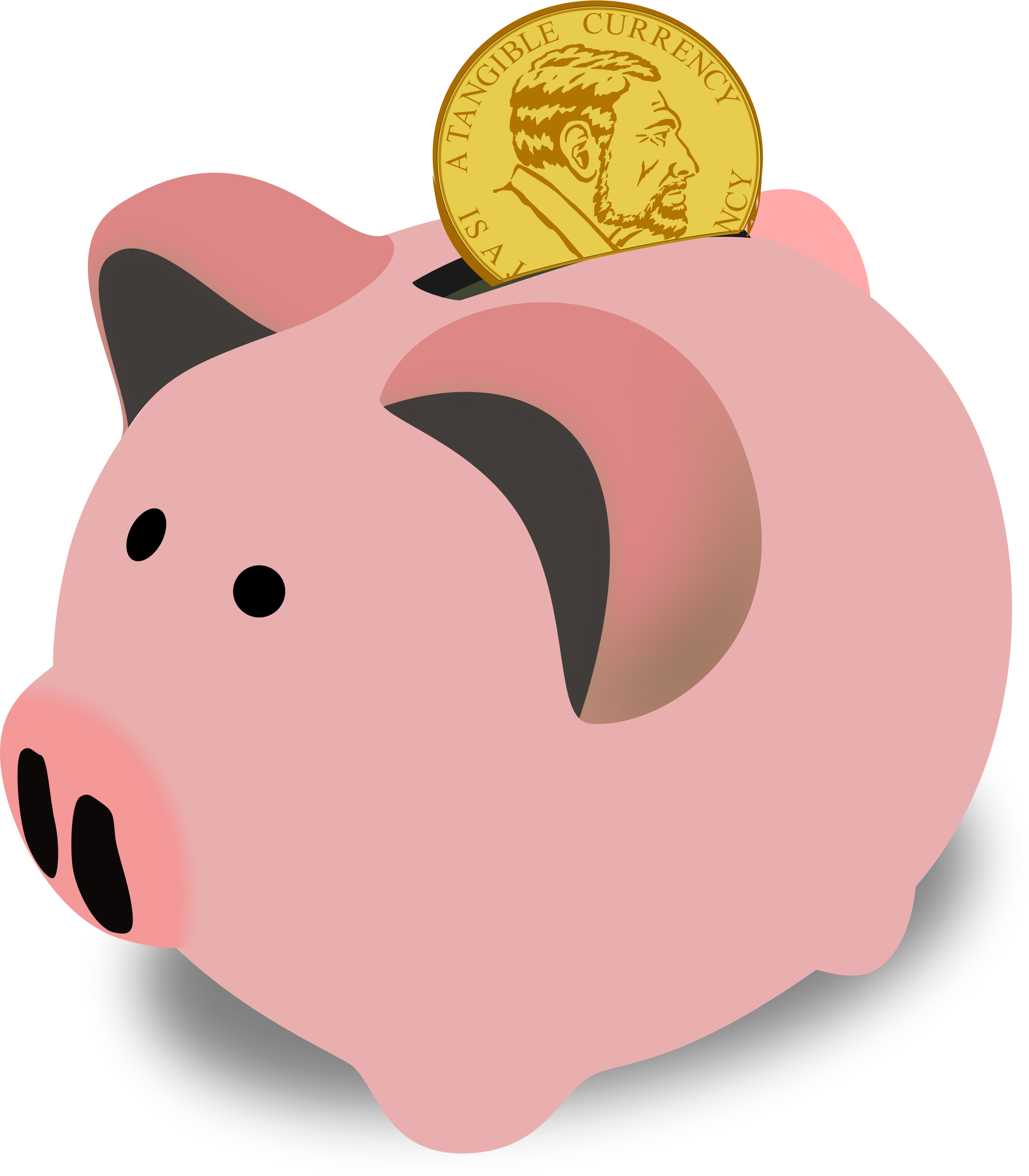 Piggy bank PNG transparent image download, size 2064x2360px