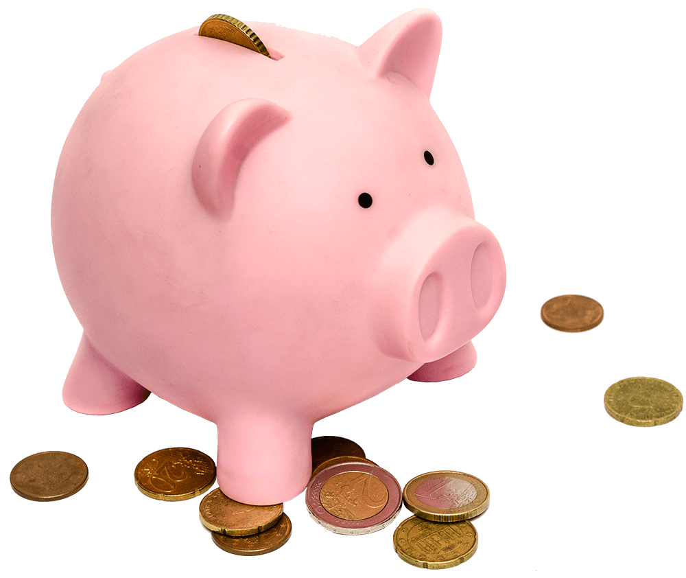 Piggy bank PNG transparent image download, size 1000x842px