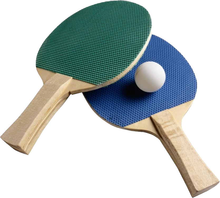 Ping Pong racket PNG image