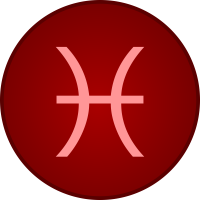 Piscis símbolo zodiacal PNG