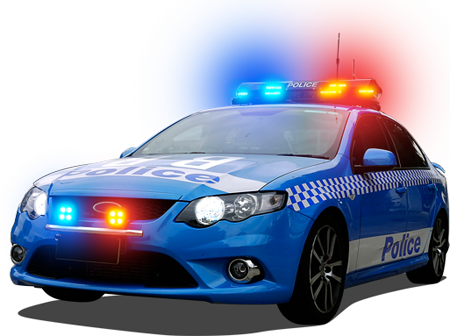 Police car PNG