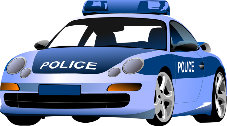 Police car PNG