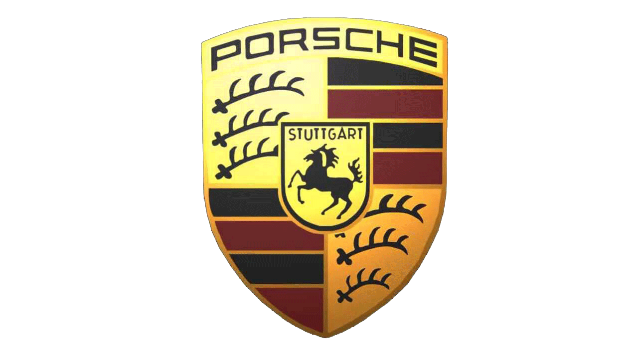 Porsche logo PNG transparent image download, size: 1280x720px