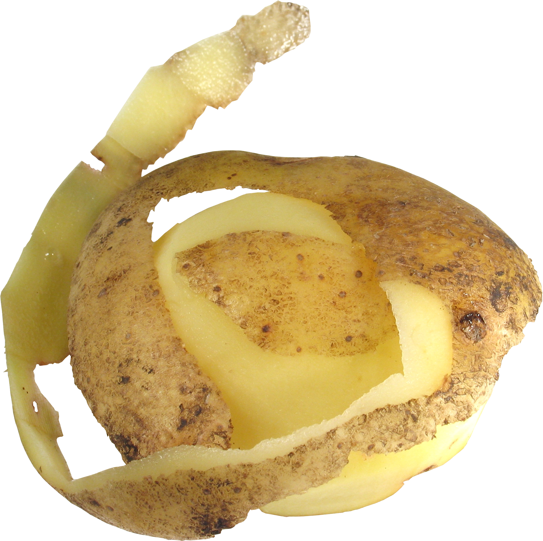 Cutted potato PNG image
