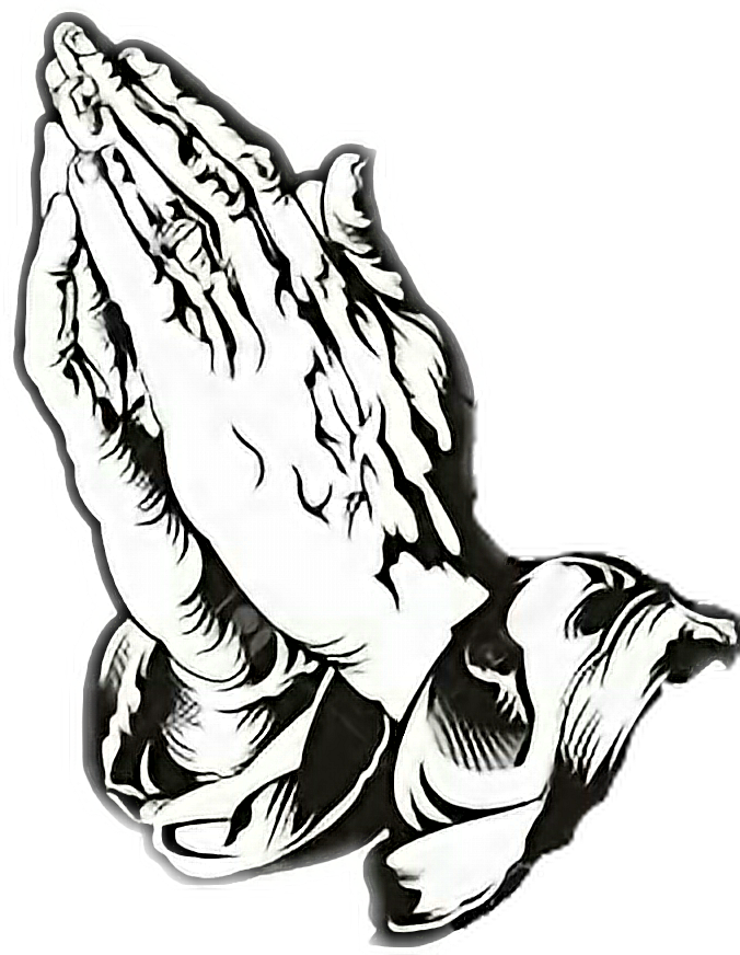 Praying hands PNG