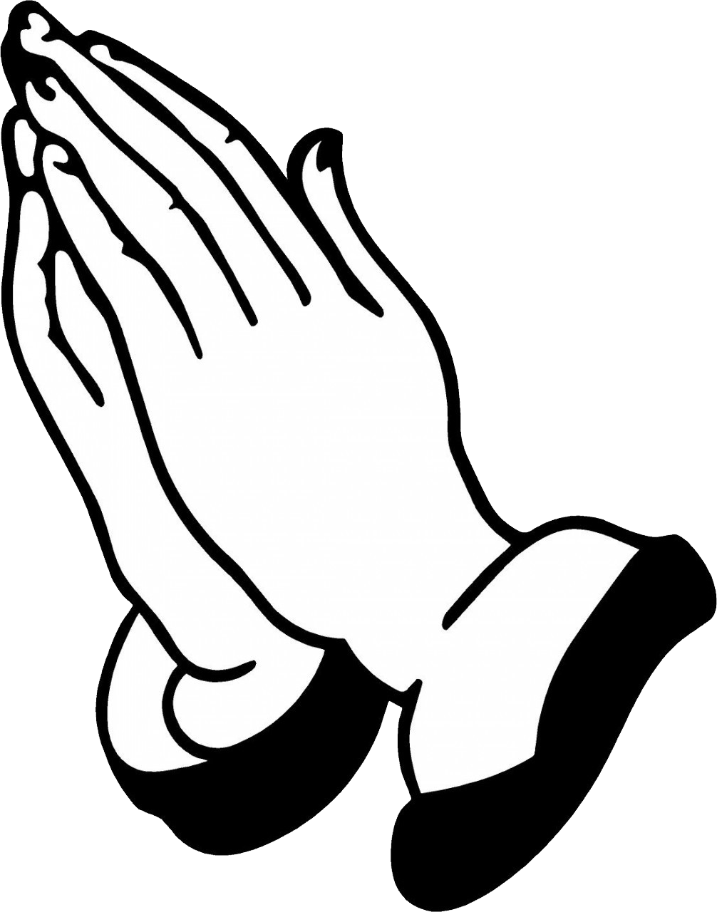 Praying hands PNG transparent image download, size: 1006x1280px