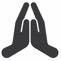 Praying hands PNG