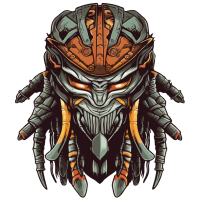 Predator PNG head