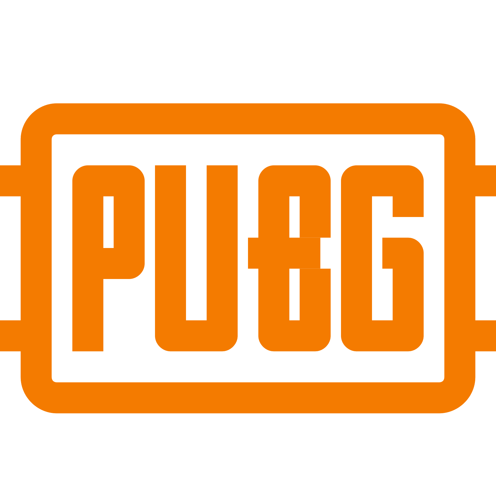 PUBG logo PNG transparent image download, size: 1600x1600px