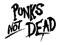 Punks not dead PNG