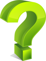 green Question mark PNG