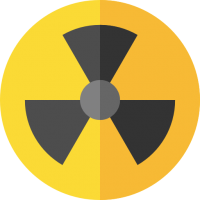 Радиация символ PNG