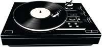 Record player PNG