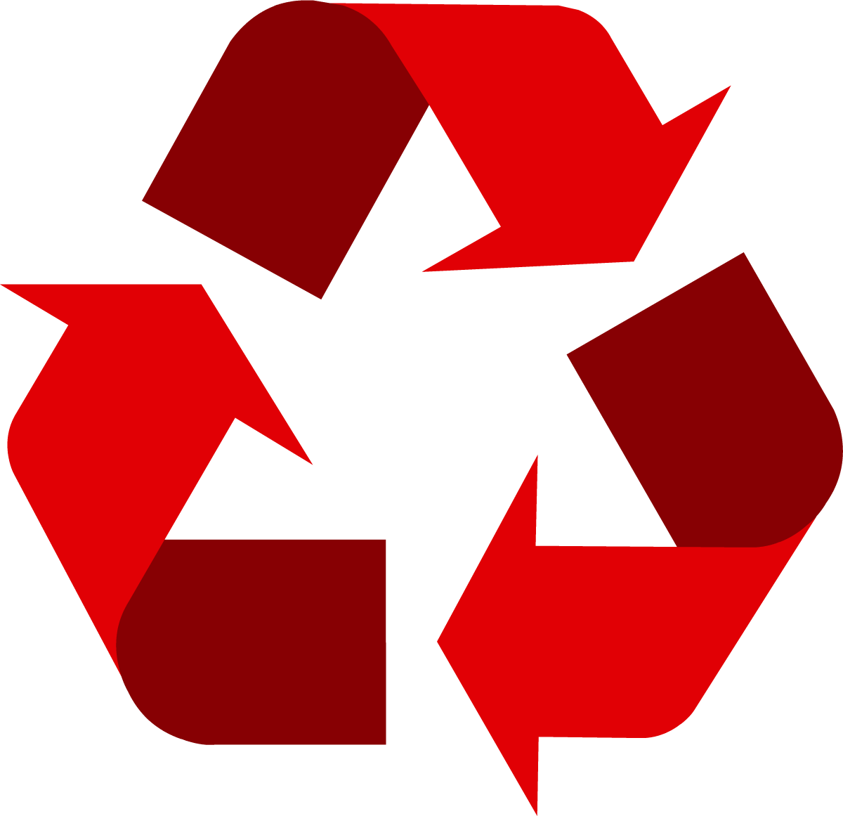 Recycle red PNG