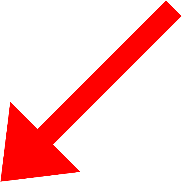 Red Arrow PNG