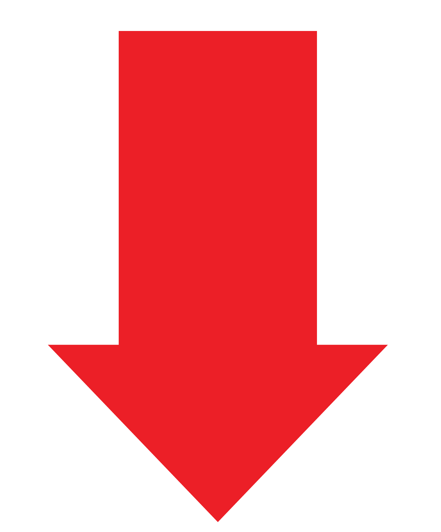 Red Arrow PNG