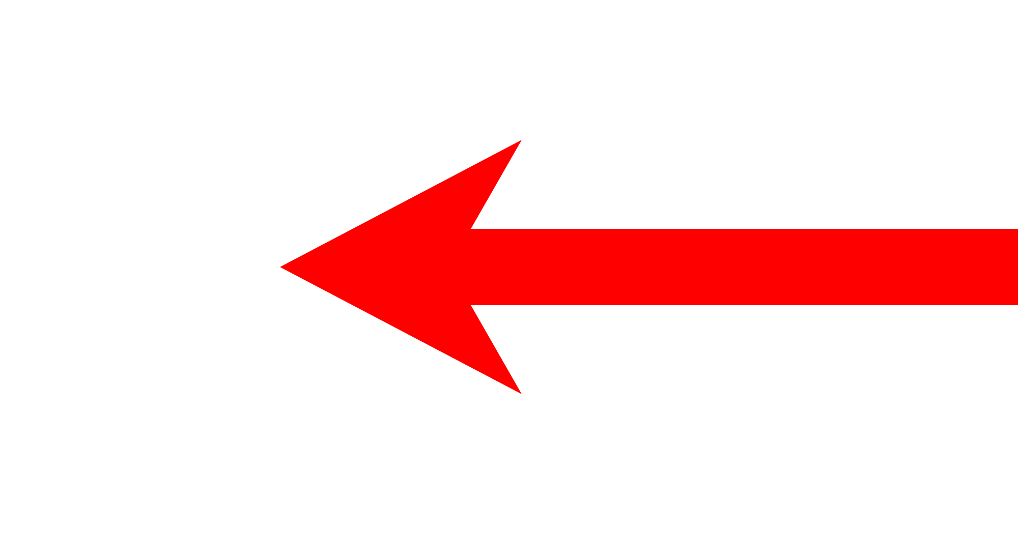 Red Arrow PNG